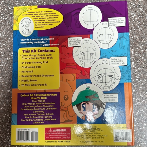 NWT Draw Manga drawing kit By Christopher Hart - Picture 2 of 4